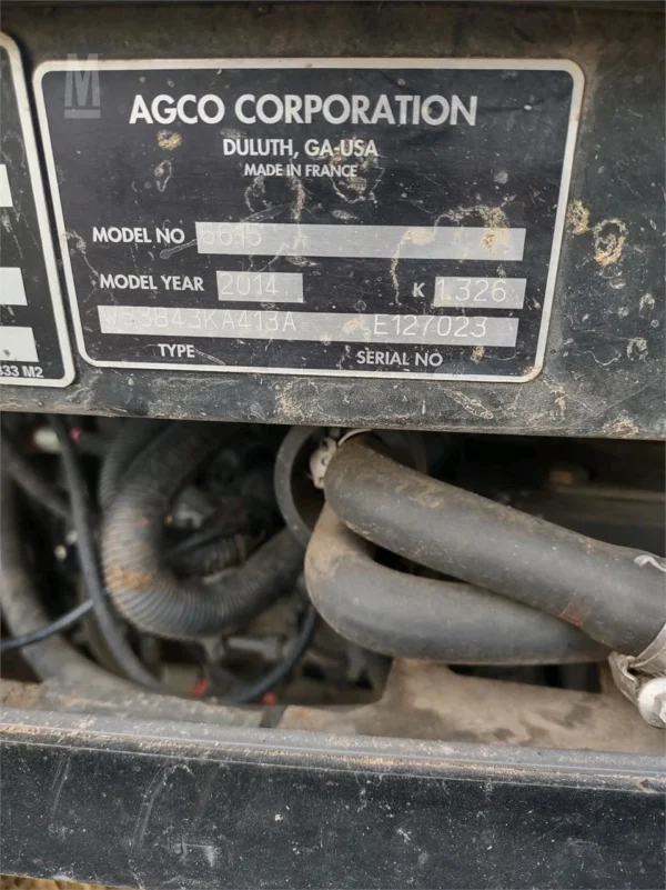 2014 Massey Ferguson 6615 - Image 6