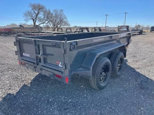 5X10 (7K) Dump Trailer -Ramps - Tarp Kit - Image 6