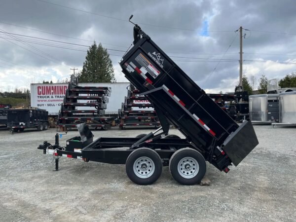 hydraulic dump trailer 7′ X 10′ Dump w/ 26″ Walls - Image 5