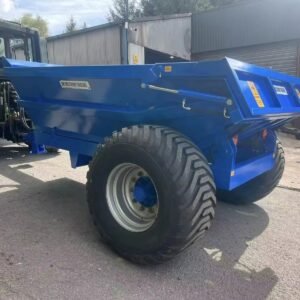 Factory Wholesale 3 Ton 5 Ton 7 Ton 4-Wheel Farm Utility Mobile Mini Dump Trailer for Tractor Trailer Applications